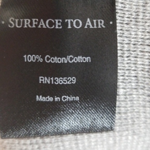 Surface to Air Orion Grey Sweater Small - Picture 6 of 8